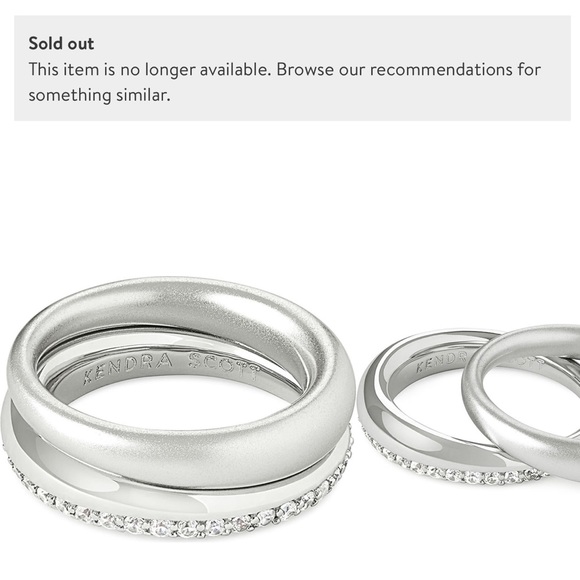 Kendra Scott Jewelry - Kendra Scott Colette Stacker Rings